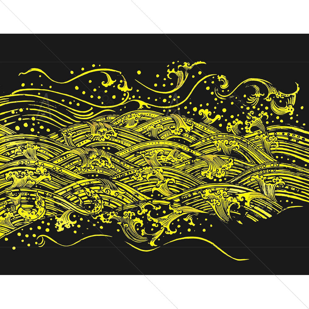 Water Pattern — Devotional custom art by ArtzFolio