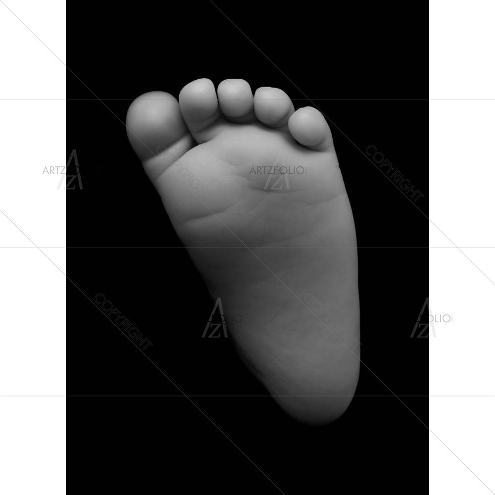 Tiny Foot — Baby custom art by ArtzFolio