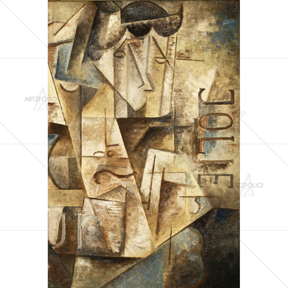 Abstract Cubism D1 — Cubism custom art by ArtzFolio