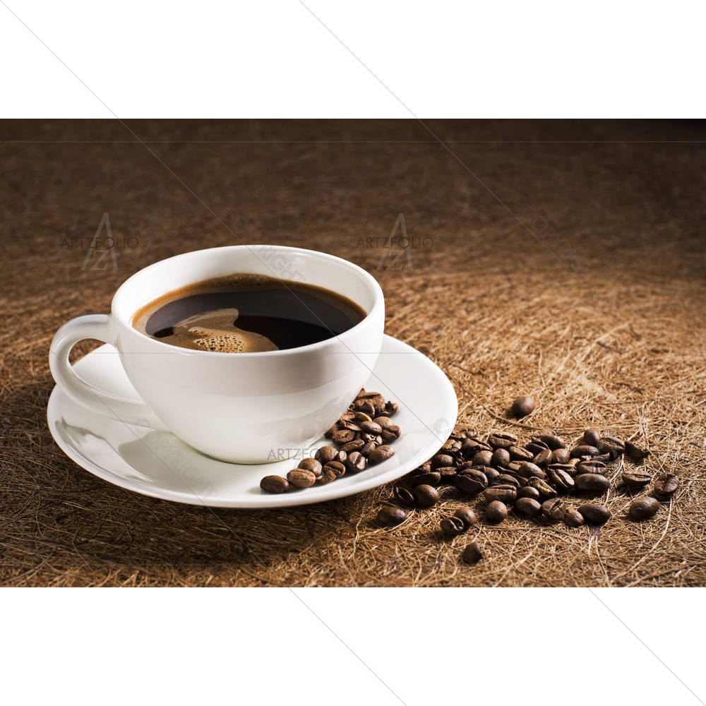 Coffee Cup Image — custom-size art design 5000835