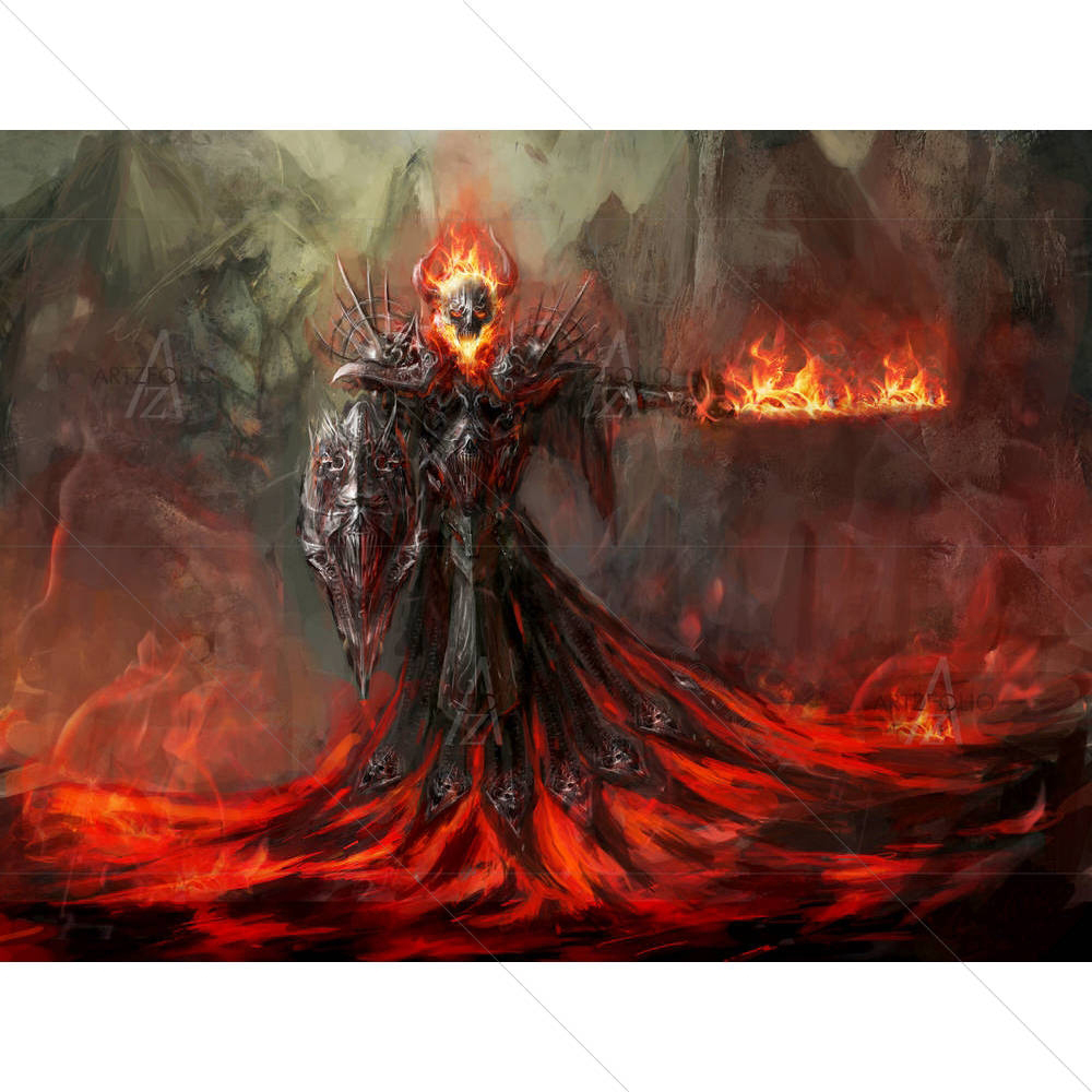 Fire Reverent D1 — custom-size art design 5000851