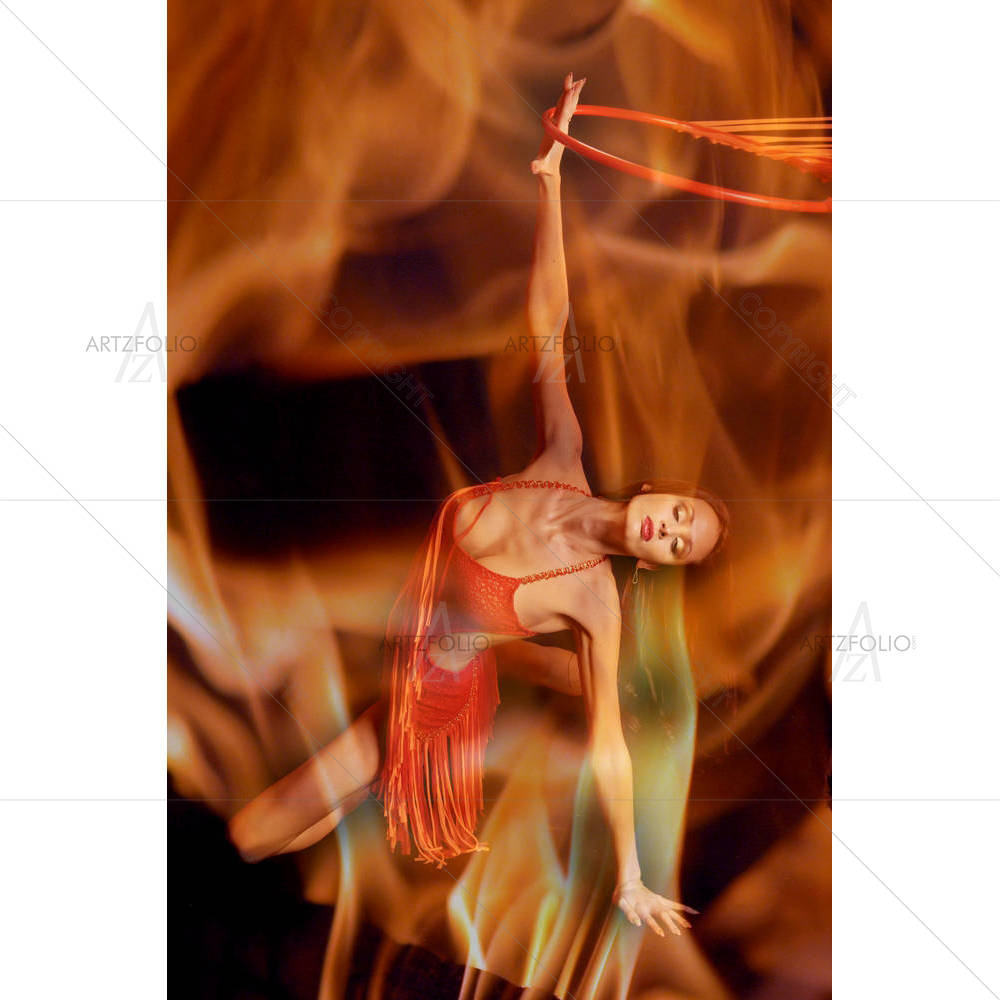 Woman Dancer D2 — custom-size art design 5000871