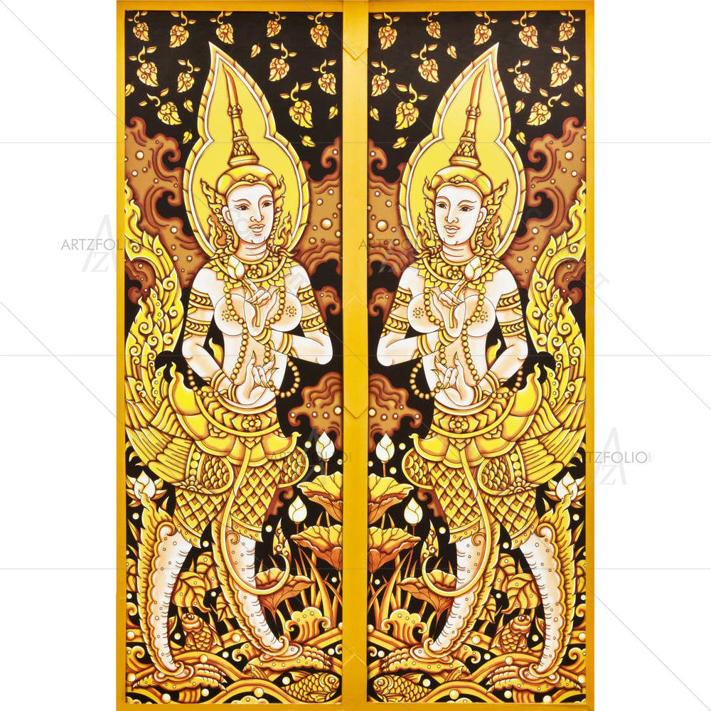 Thai Art — Botanical custom art by ArtzFolio