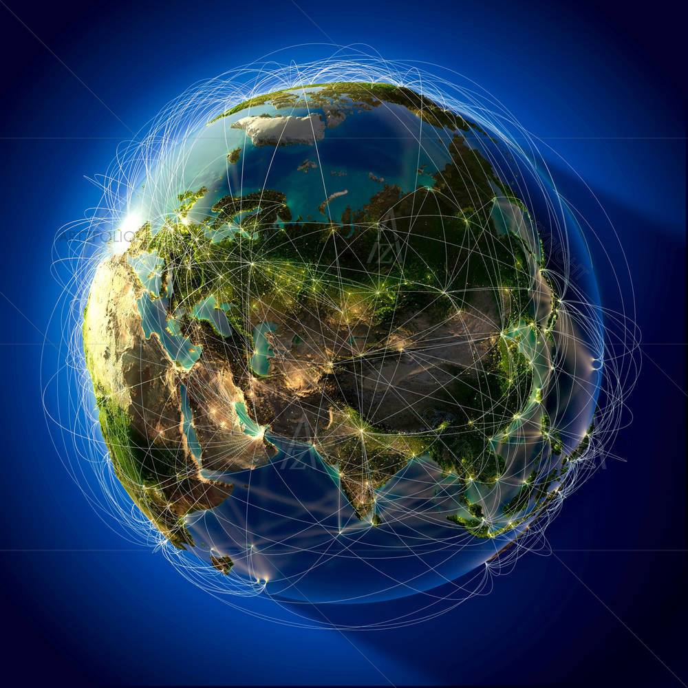 Highly Detailed Planet Earth — custom-size art design 5000876