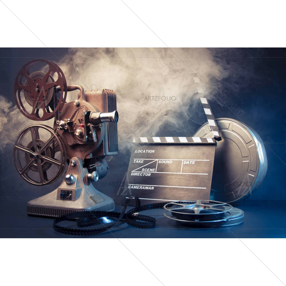 Filmmaking Concept Scene — custom-size art design 5000882