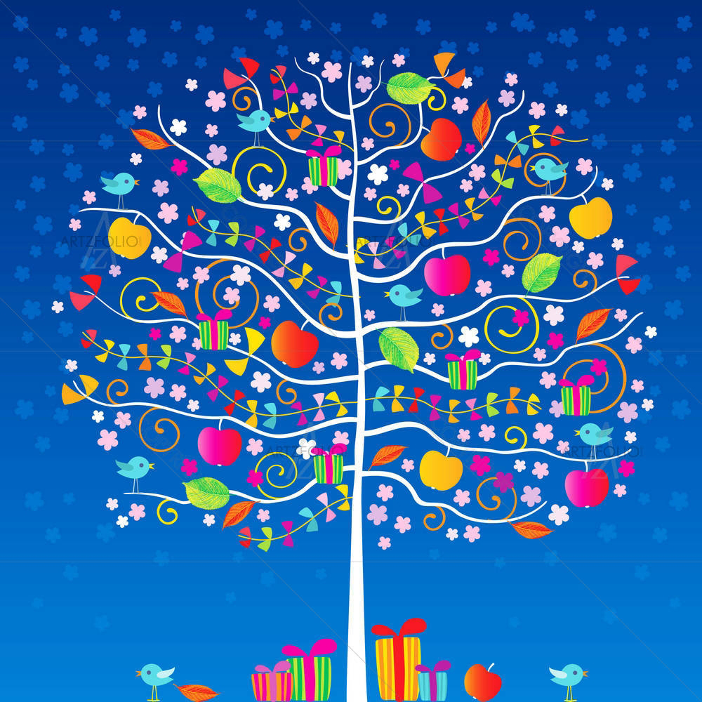 The Magic Tree — custom-size art design 5000902