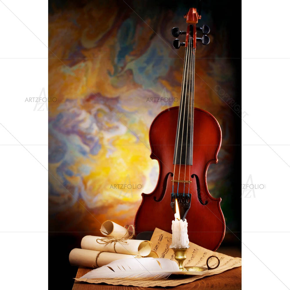 Antique Music — custom-size art design 5000931
