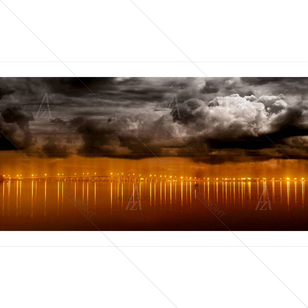 Night Lights — custom-size art design 5000949
