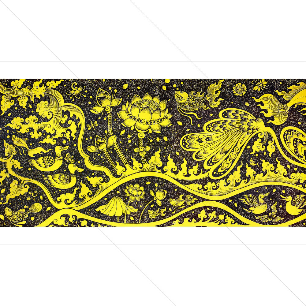 Thai Style D1 — Botanical custom art by ArtzFolio