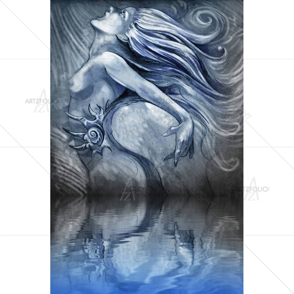 Mermaid D2 — custom-size art design 5001055