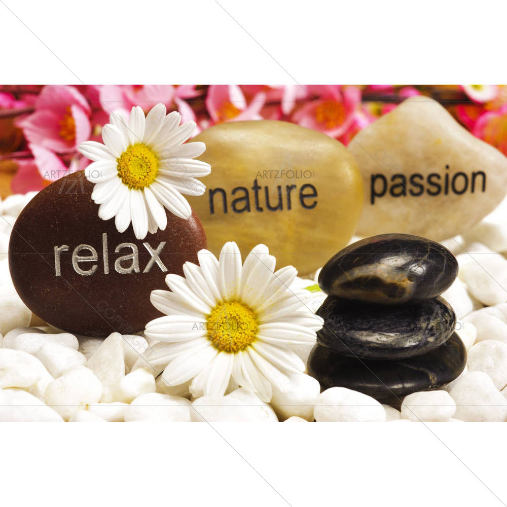 Zen Garden With Stones D1 — custom-size art design 5001072