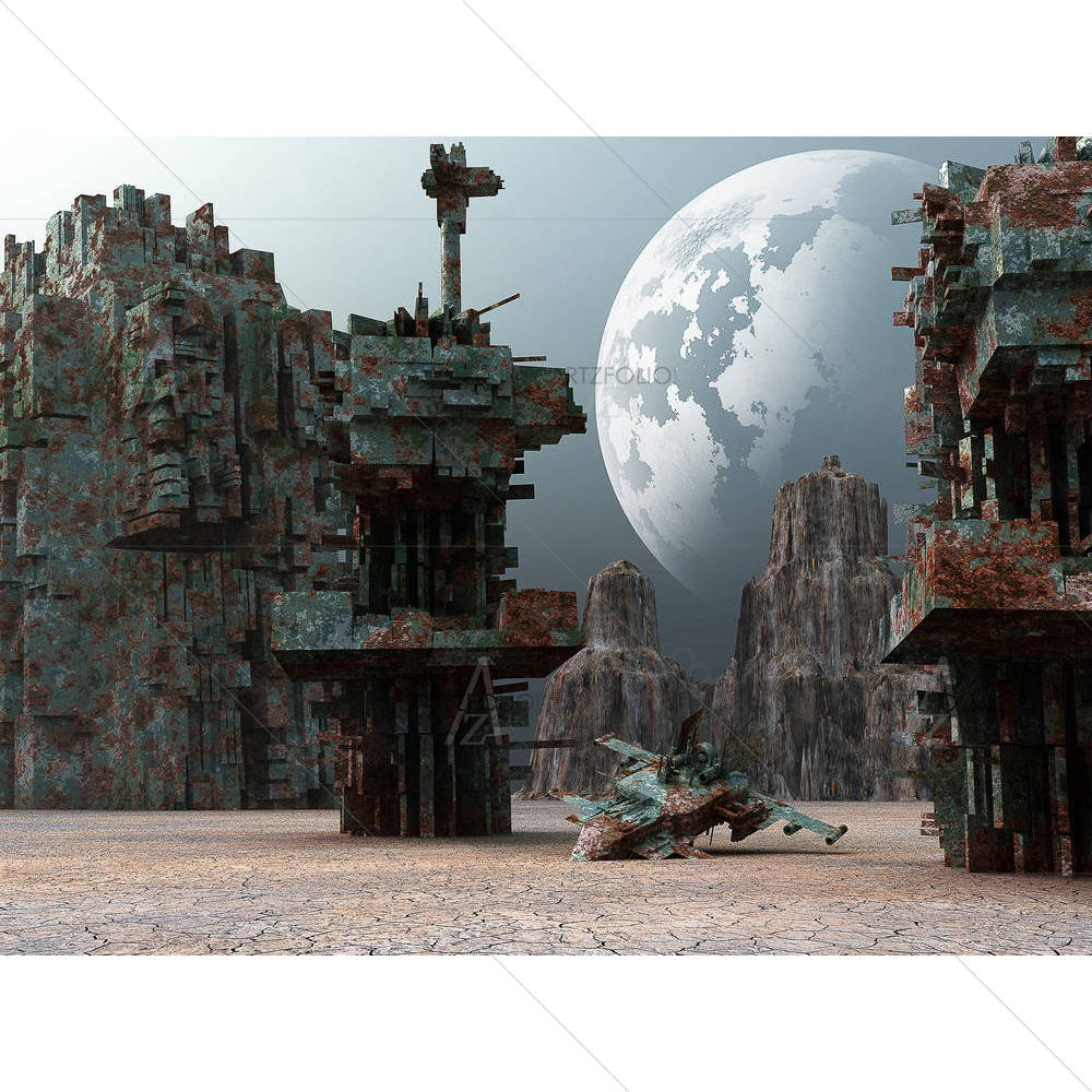Fantasy Landscape D1 — custom-size art design 5001078