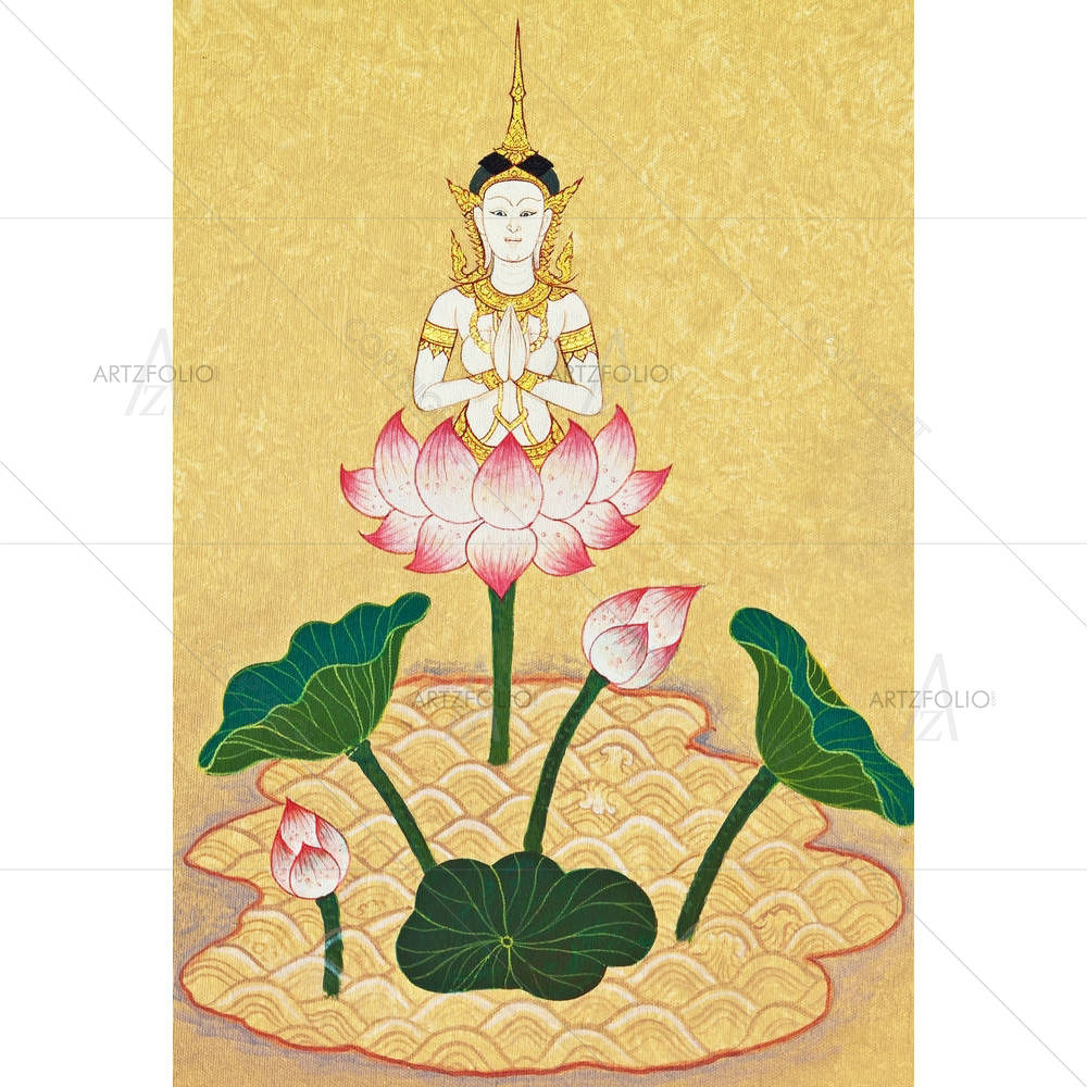 Goddesses In Buddhism — custom-size art design 5001094