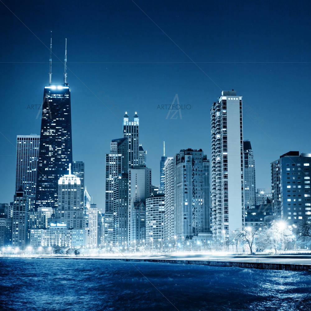 Chicago, USA — custom-size art design 5001098