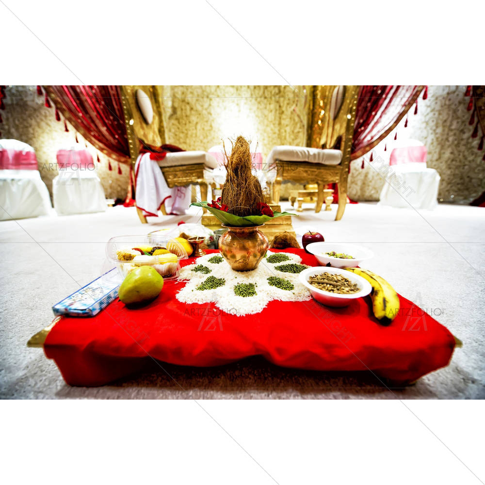 Indian Wedding — Devotional custom art by ArtzFolio