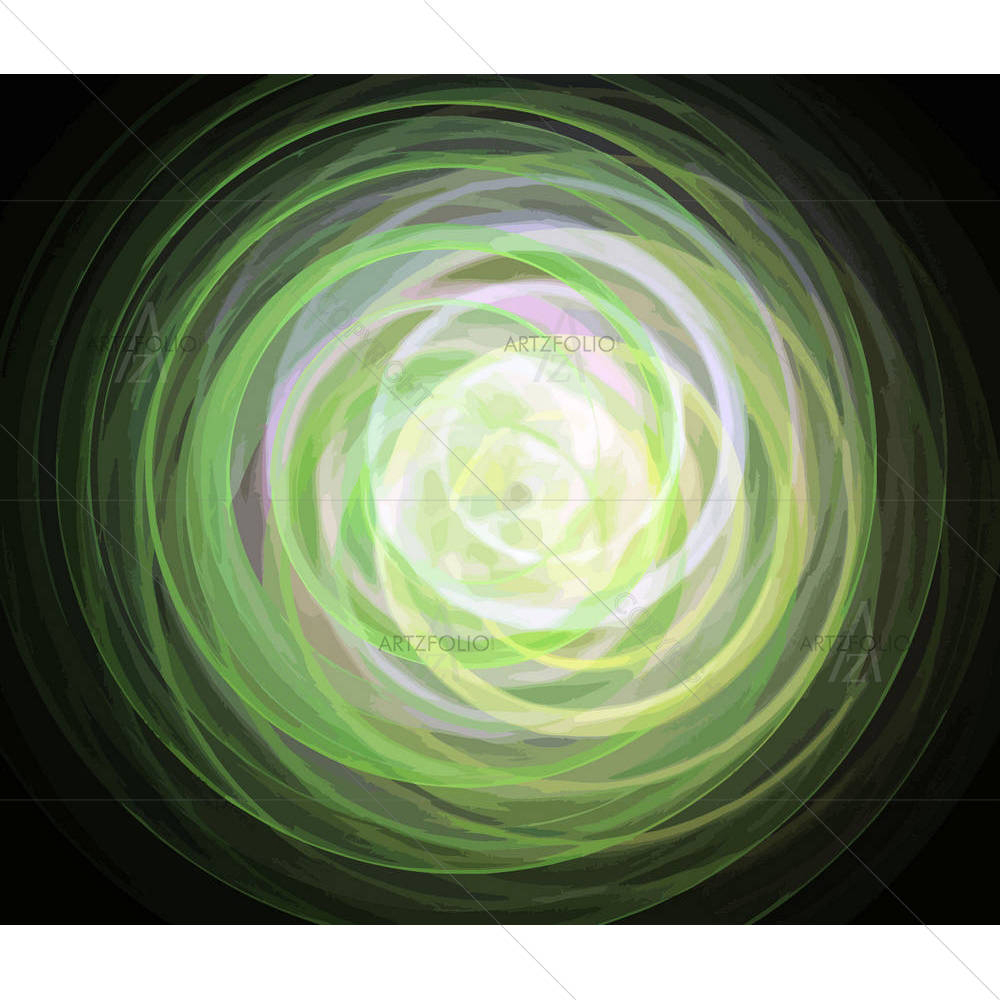 Digital Fractal D4 — Abstract custom art by ArtzFolio