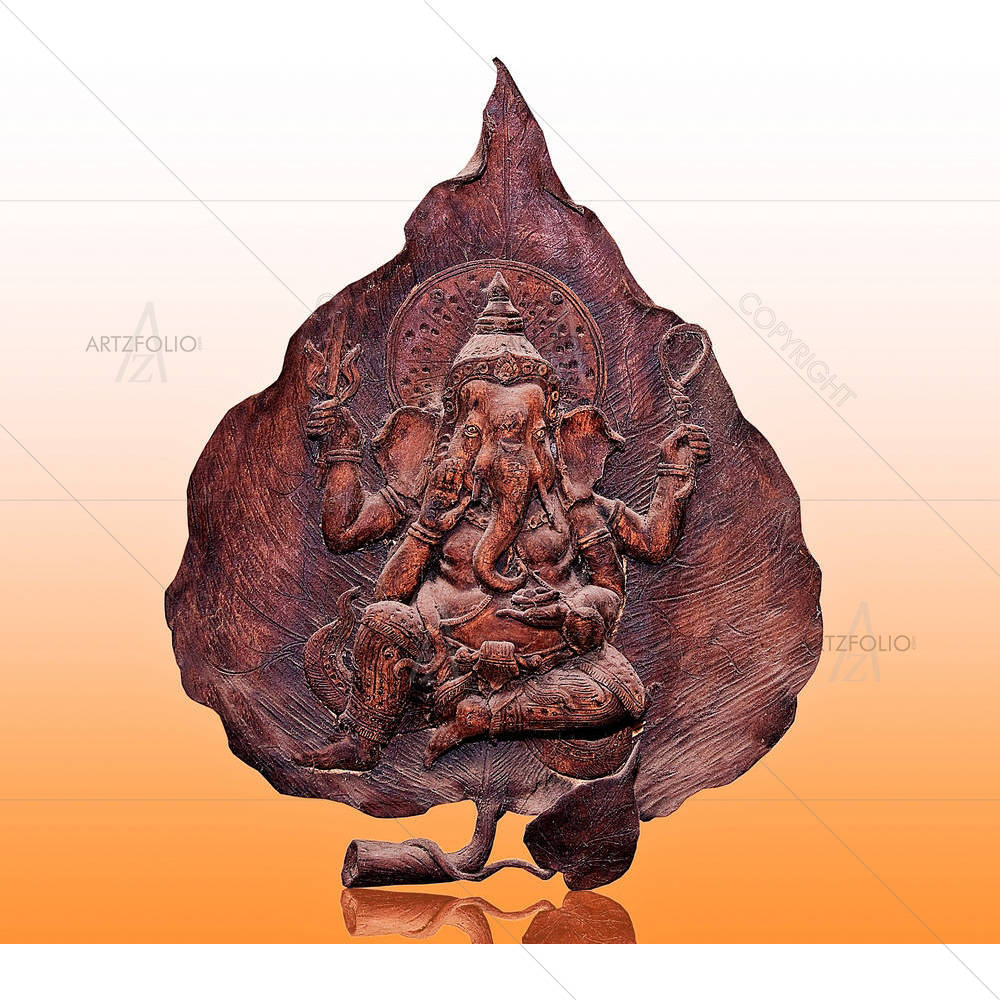 Hindu God Ganesha D3 — custom-size art design 5001155