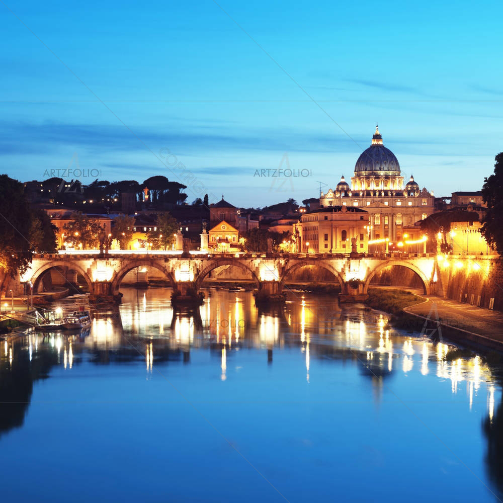St Peter Basilica, Rome Italy — Italian art