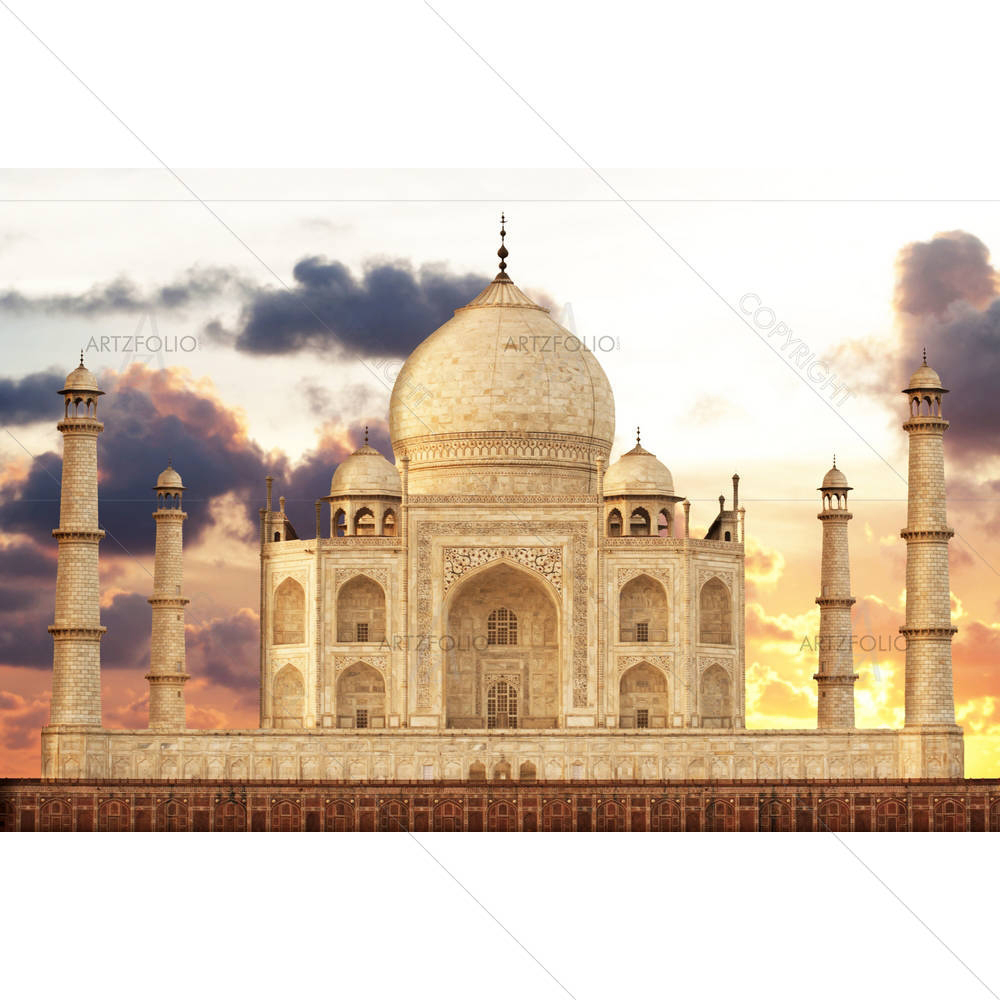 Taj Mahal Agra India D1 — custom-size art design 5001193