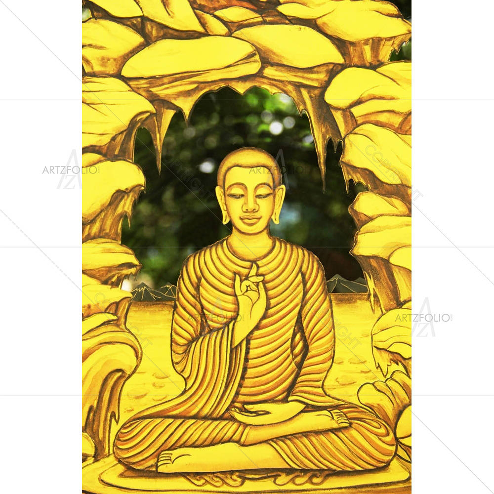 Lord Buddha D8 — custom-size art design 5001201