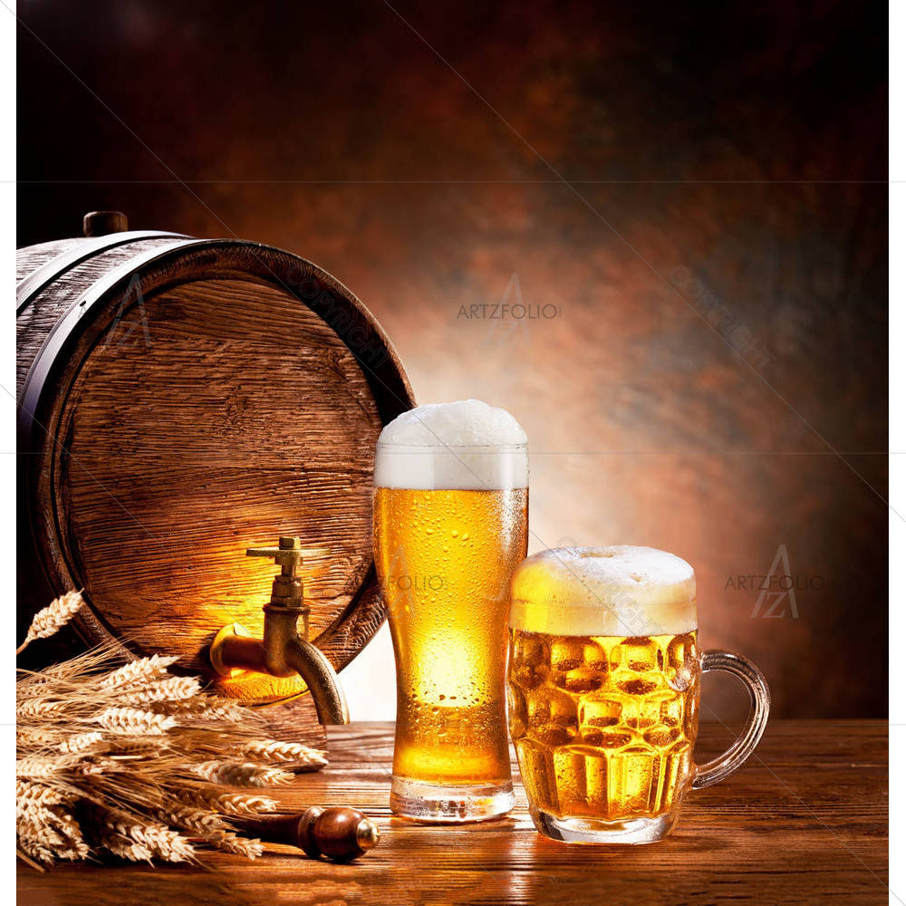 Beer Barrel — custom-size art design 5001222