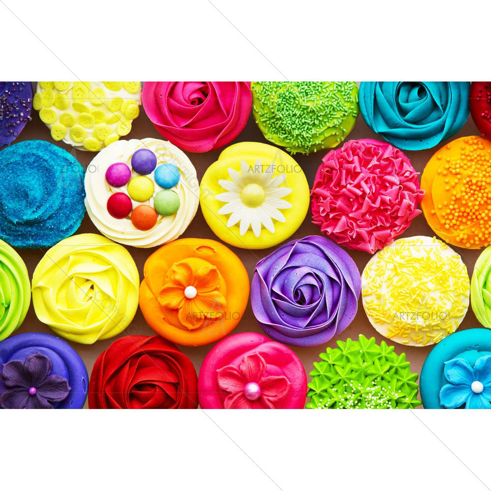 Cupcakes Photo — custom-size art design 5001224