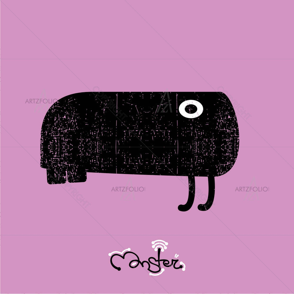 Monster D4 — custom-size art design 5001227