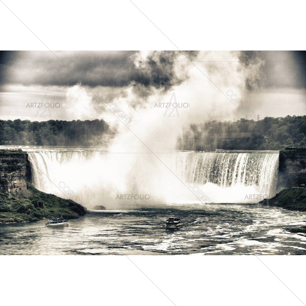 Niagara Falls, Ontario, Canada D2 — custom-size art design 5001269
