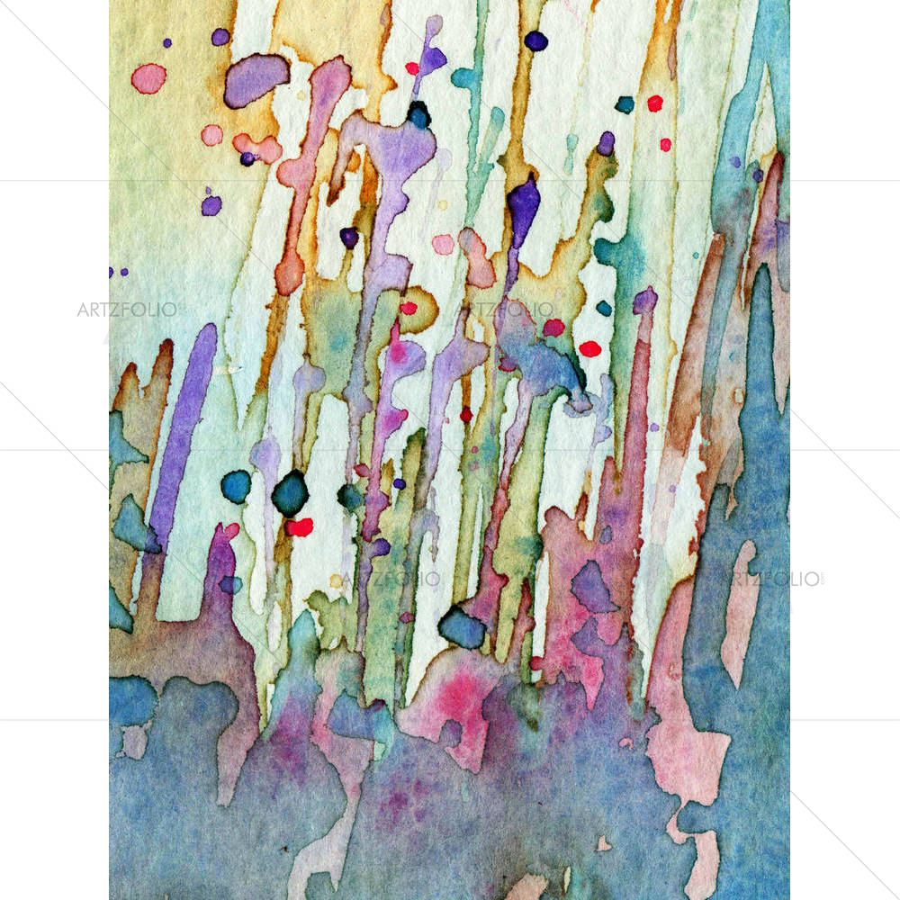 Abstract Watercolor D1 — custom-size art design 5001283