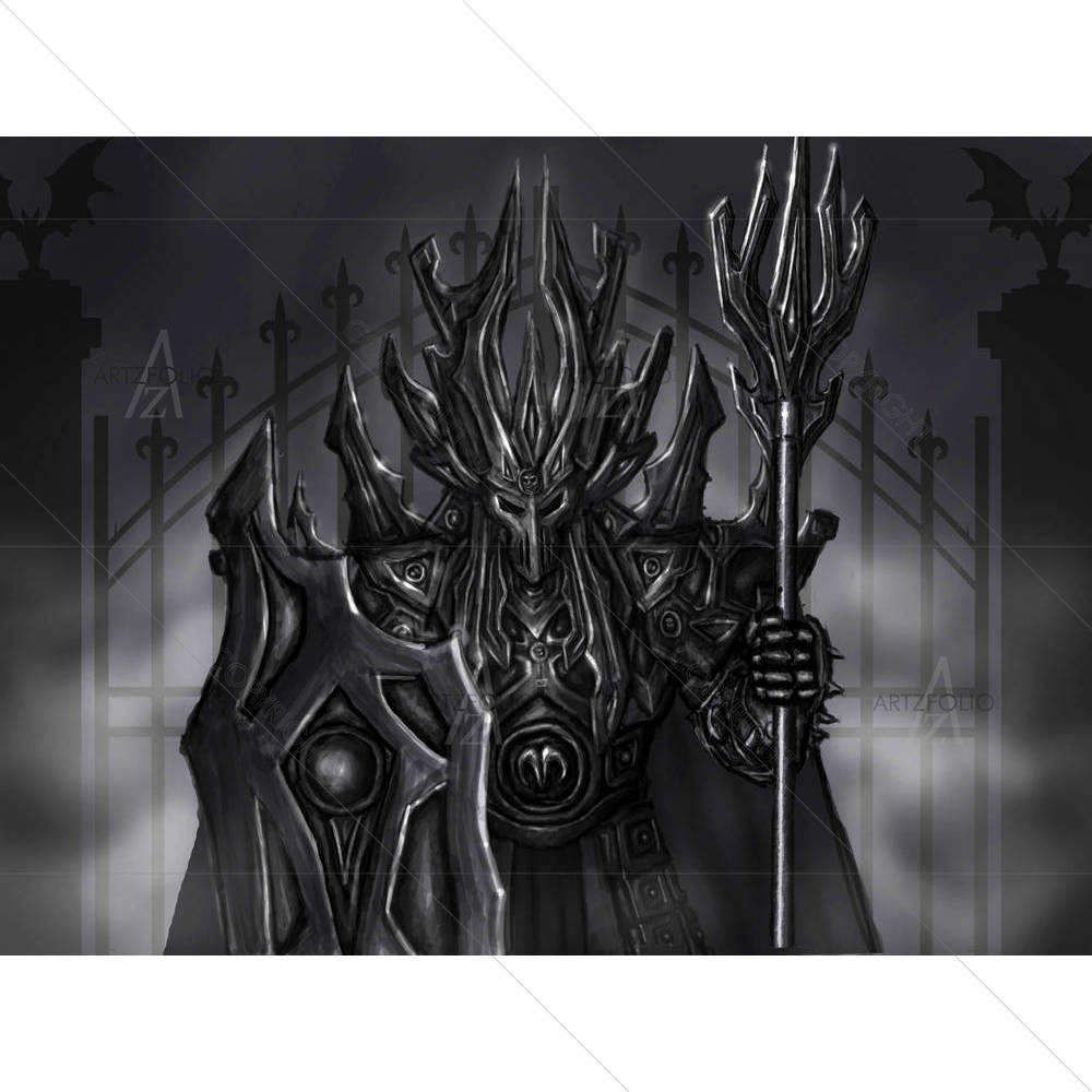 Knight Of Death — custom-size art design 5001290