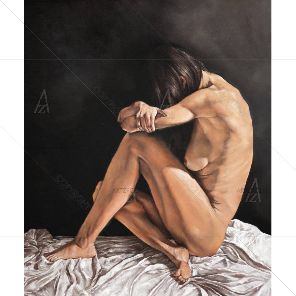 Young Woman D2 — custom-size art design 5001295