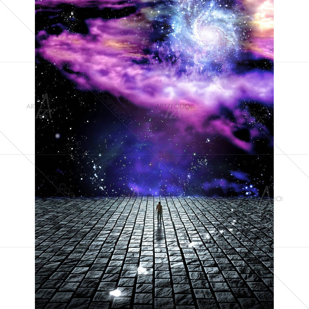 Man's Journey Of The Soul — custom-size art design 5001326
