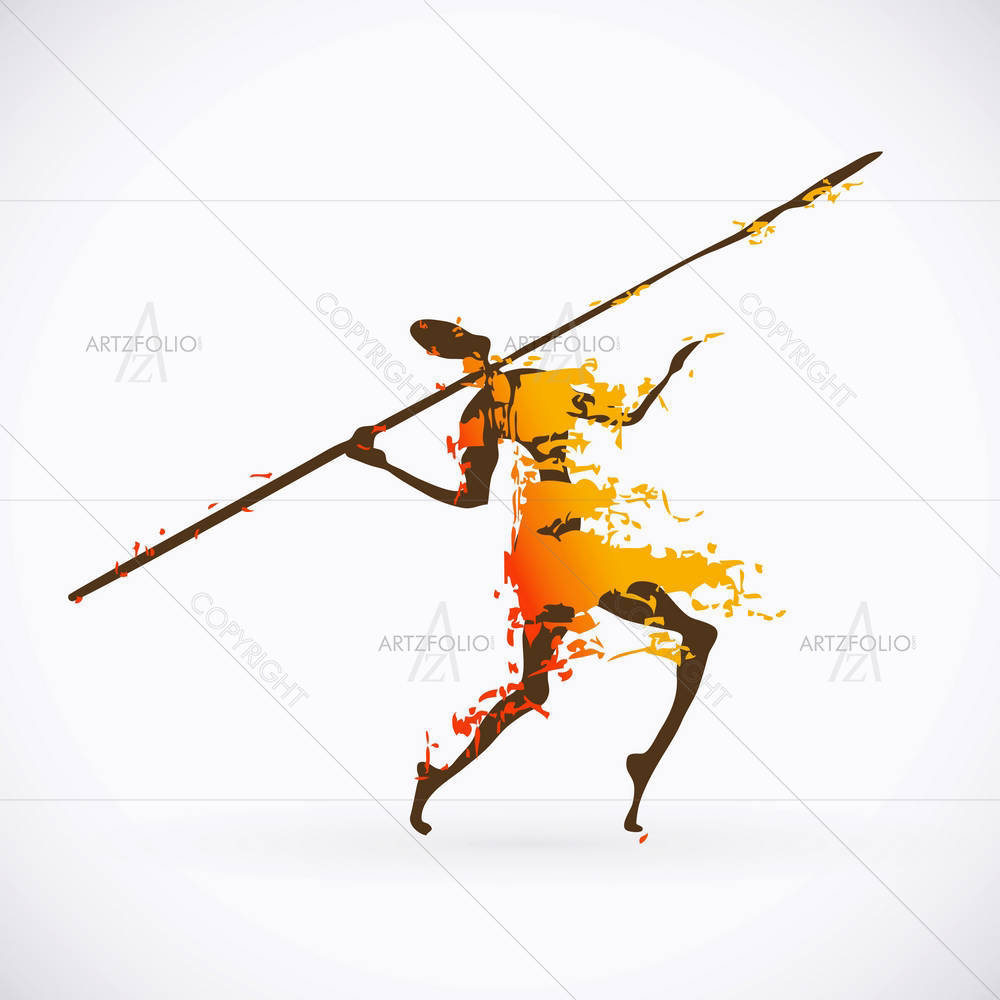 Traditional Ritual Dance D1 — custom-size art design 5001330