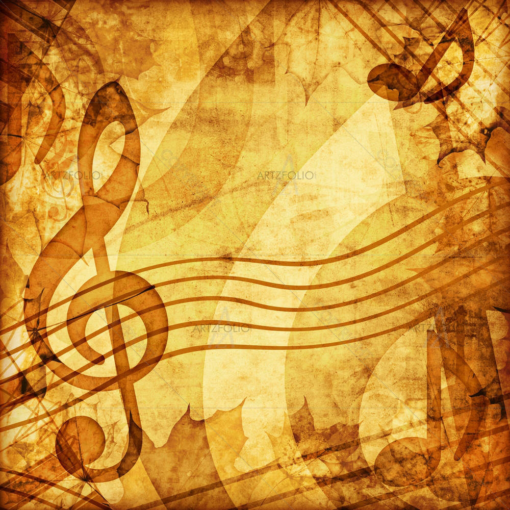 Vintage Music — custom-size art design 5001337