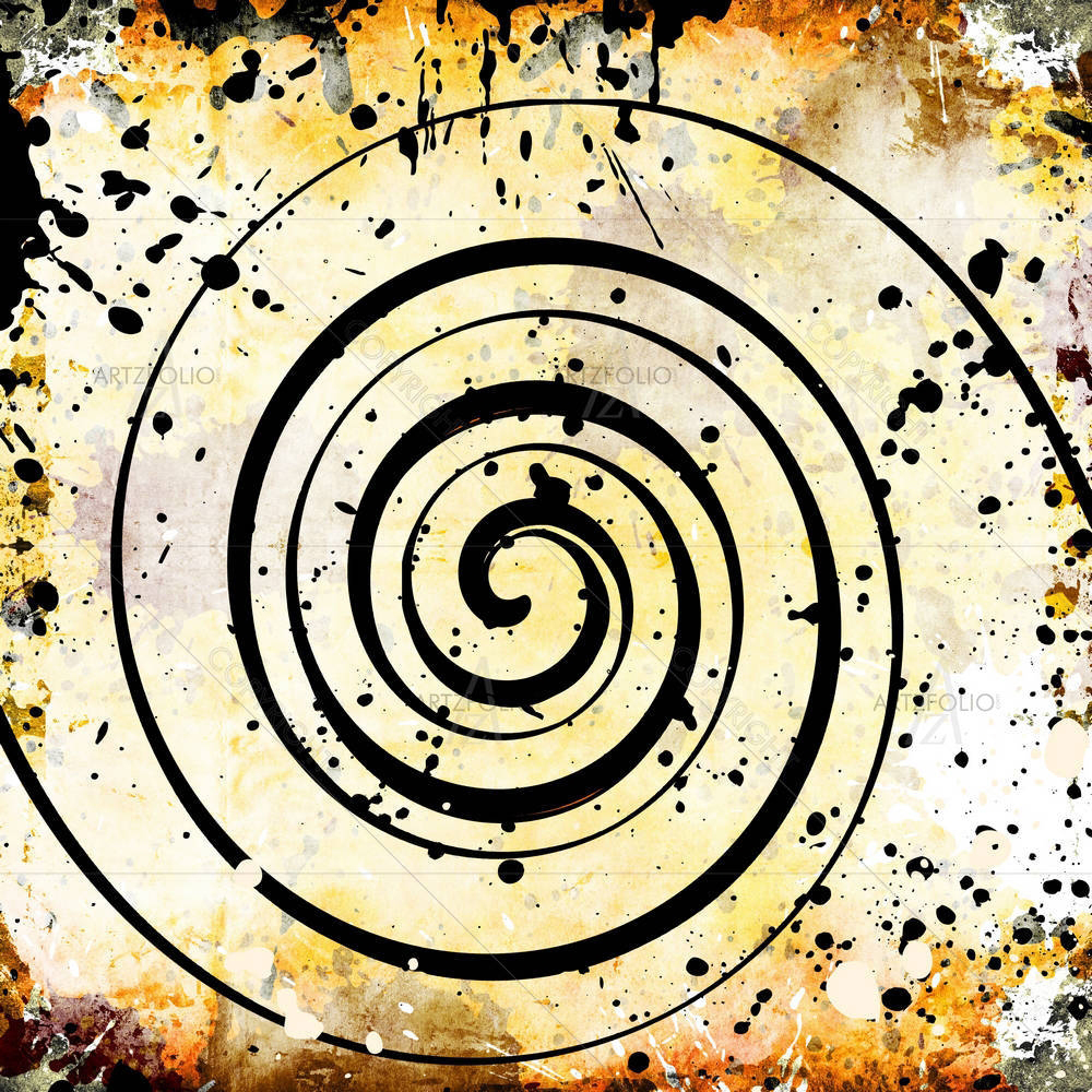 Grunge Twisted Art D2 — custom-size art design 5001347
