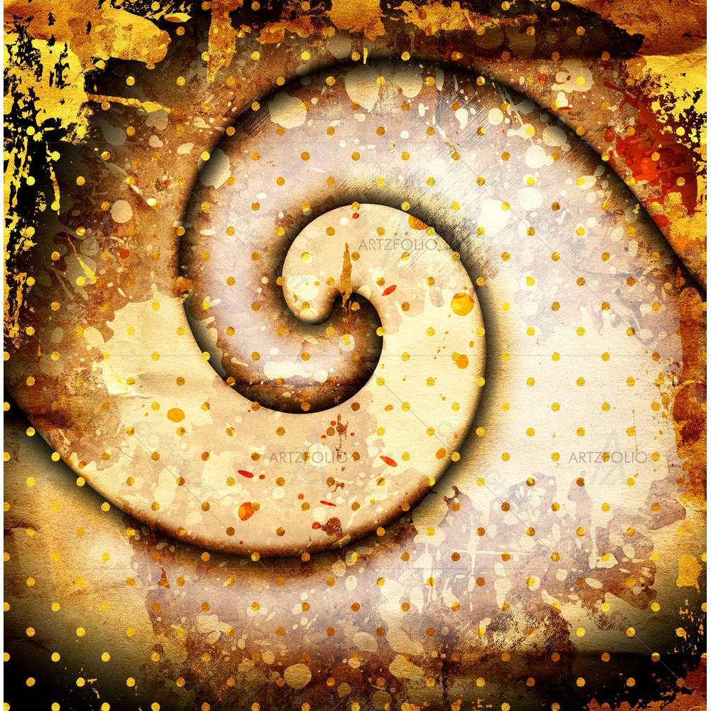 Grunge Twisted Art D3 — Abstract custom art by ArtzFolio