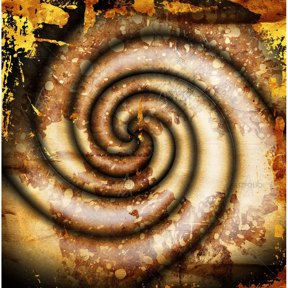 Grunge Twisted Art D4 — custom-size art design 5001359