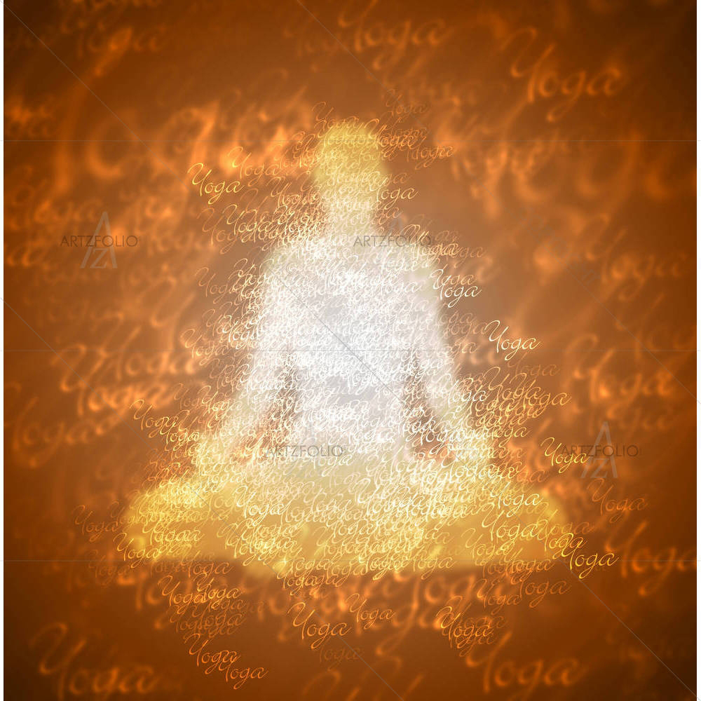 Yoga Contrast — custom-size art design 5001361