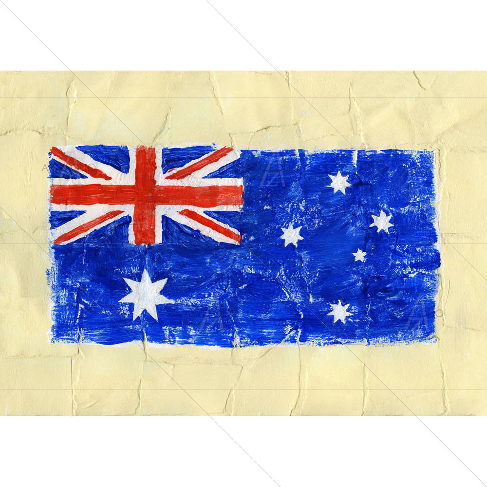 Flag Of Australia — custom-size art design 5001385