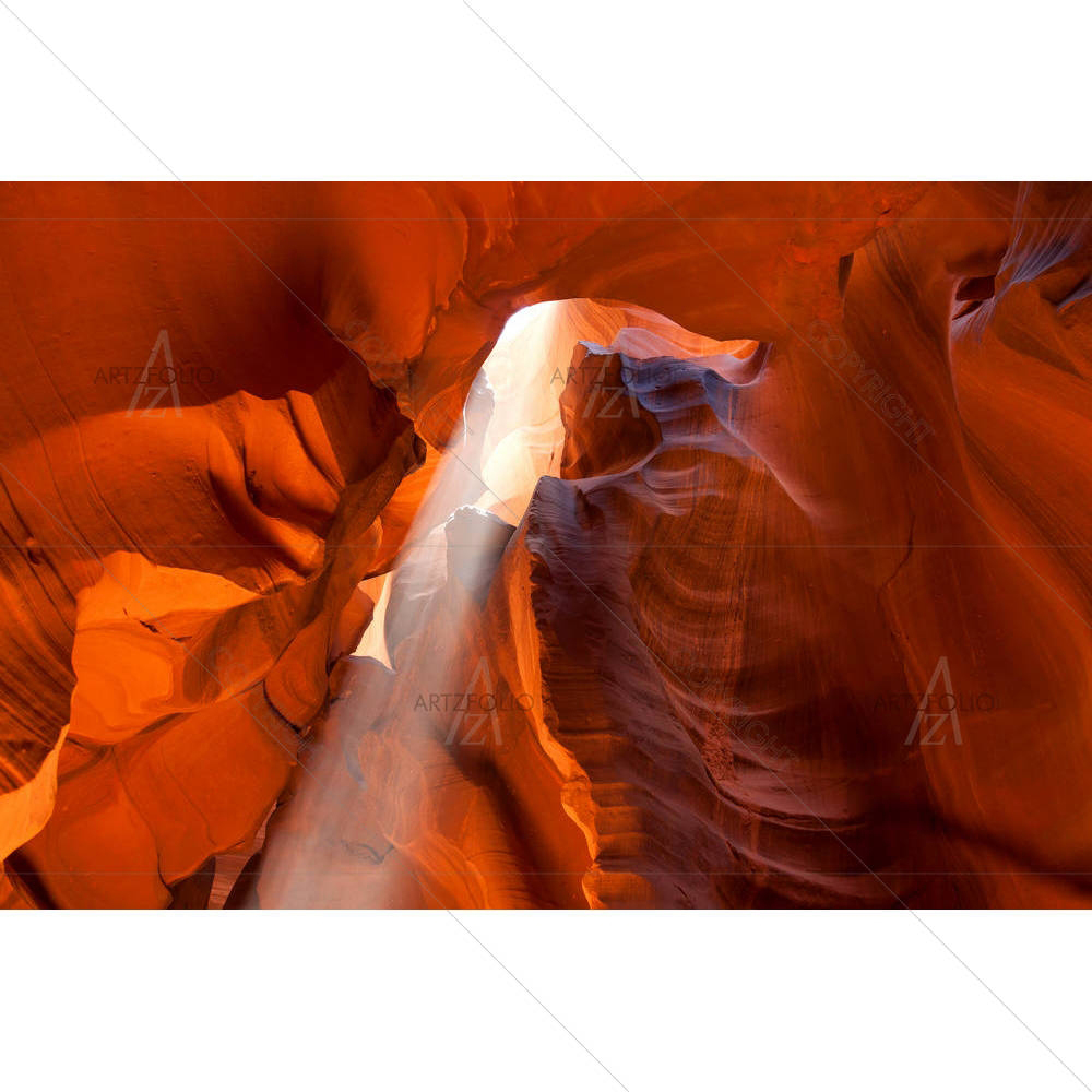 Antelope Canyon In Arizona Usa D1 — Fluid marble custom art by ArtzFolio
