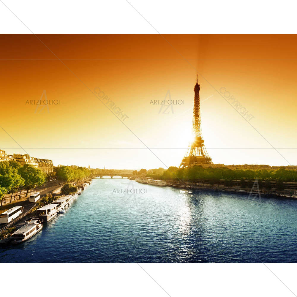 Eiffel Tower, Paris D1 — custom-size art design 5001416