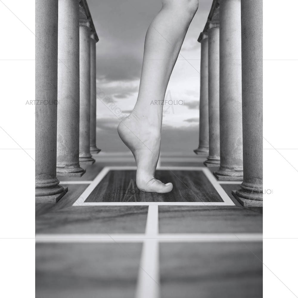 Abstract Fantasy Foot — custom-size art design 5001451