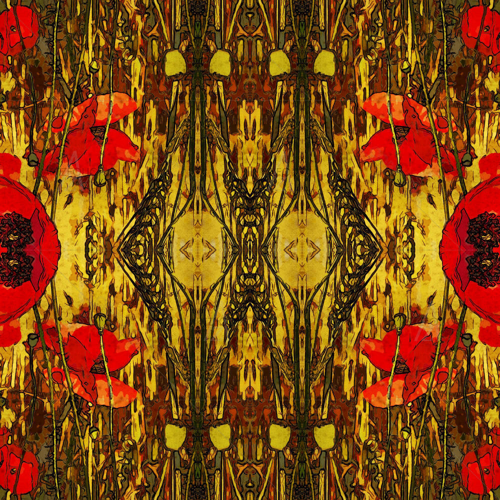 Art Nuvo Colorful Ornamental — custom-size art design 5001464