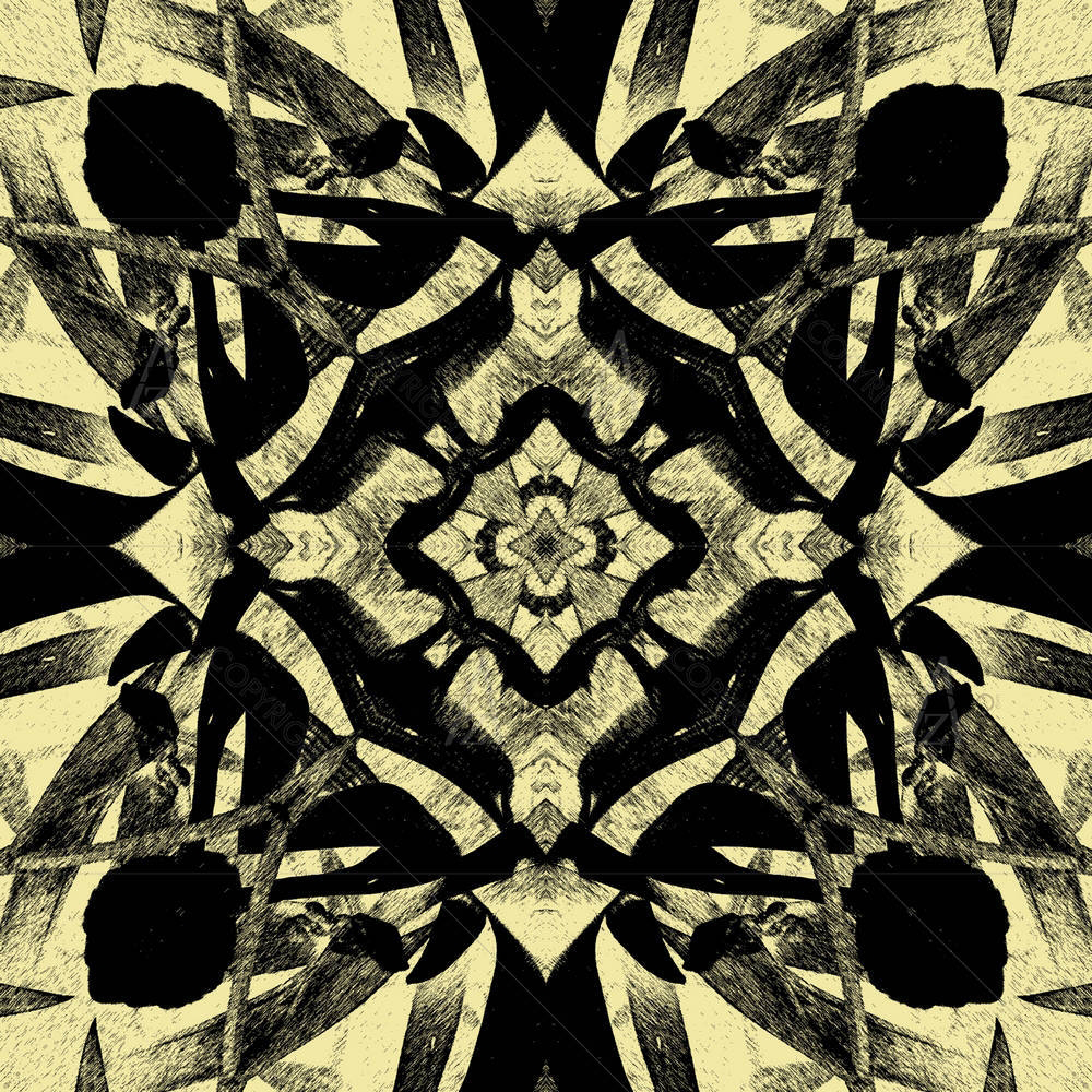 Geometric Ornamental Art D1 — Abstract custom art by ArtzFolio