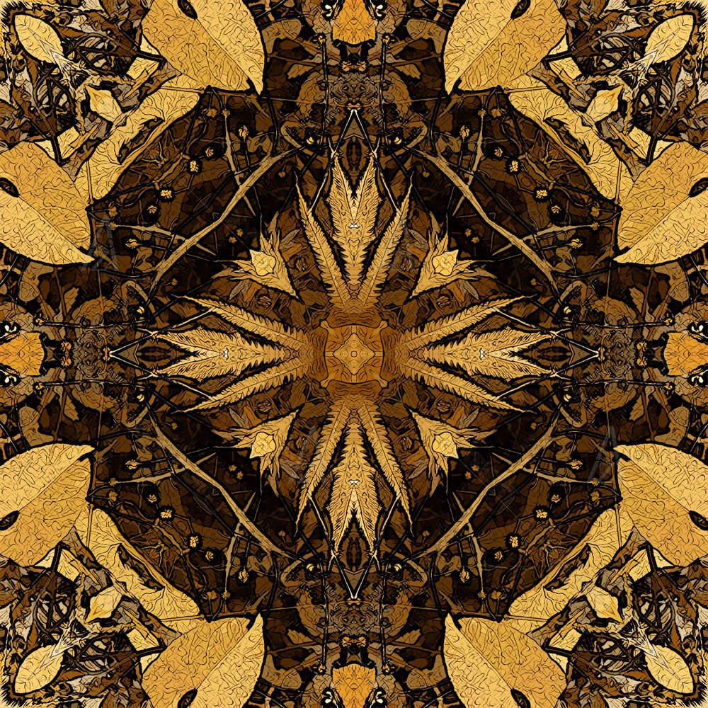 Geometric Ornamental Art D2 — custom-size art design 5001466