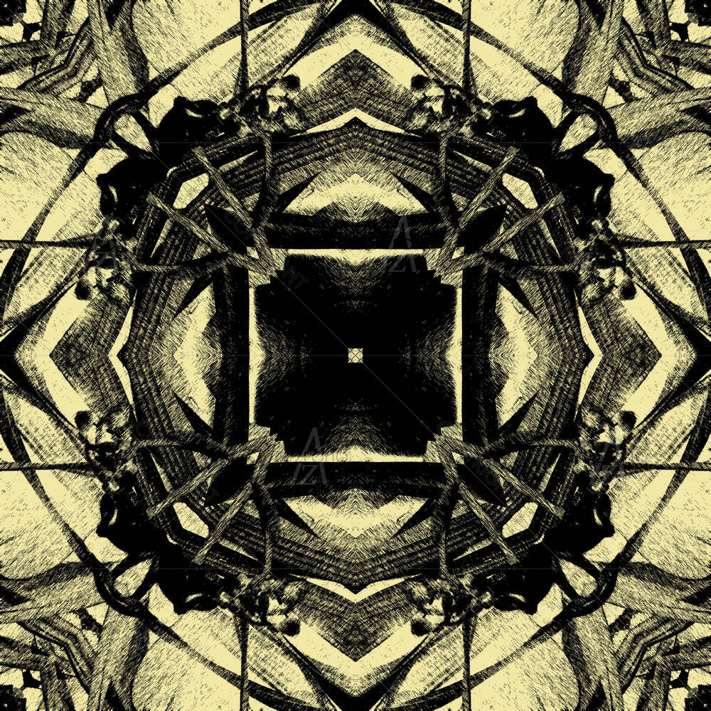 Geometric Ornamental Art D4 — custom-size art design 5001468