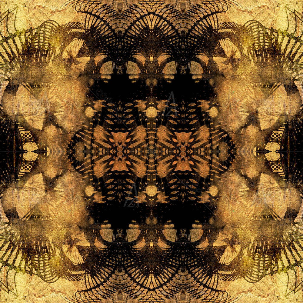 Abstract Artwork D57 — Botanical custom art by ArtzFolio