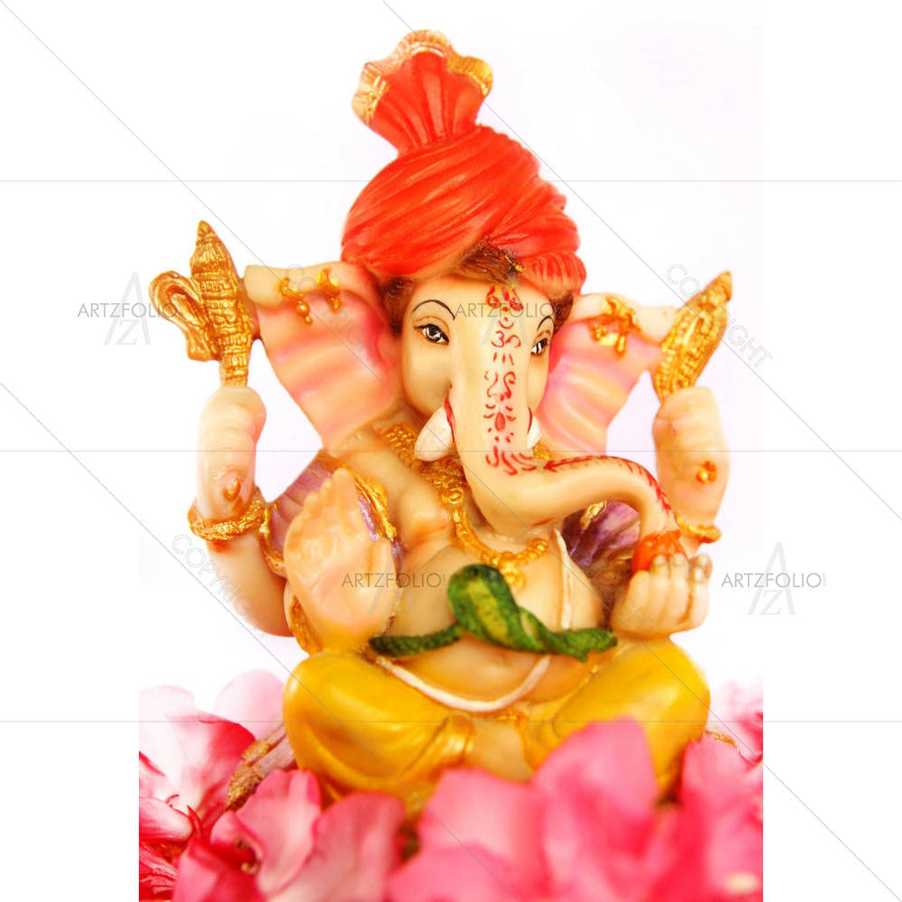 Hindu God Ganesh D4 — custom-size art design 5001483
