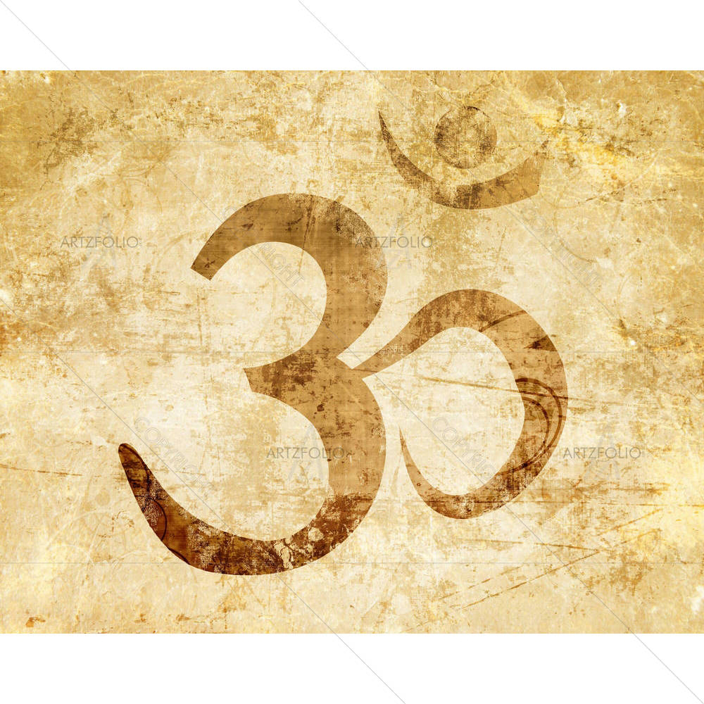 Om Symbol D4 — custom-size art design 5001490