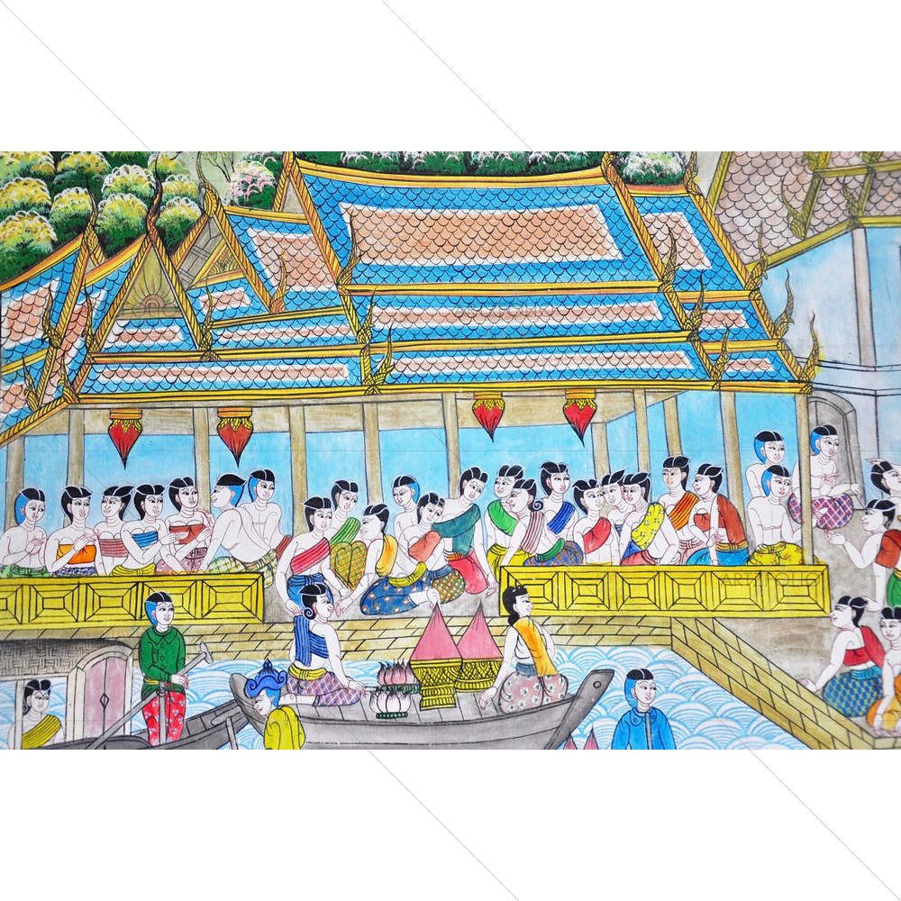 Thai Art Artwork — custom-size art design 5001495